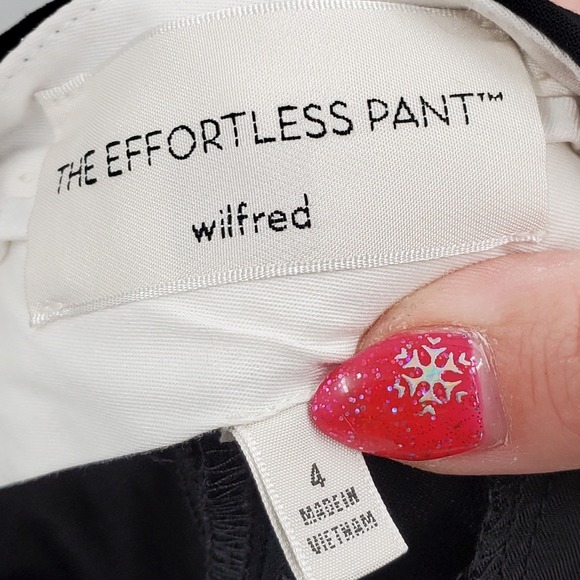 Aritzia Effortless Black Trousers - Picture 4 of 6